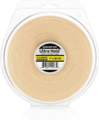 WALKER TAPE Ultra Hold Hair System Tape, Easy to use, Maximum Hold, 1" X 36 Yards Hair Accessory Set