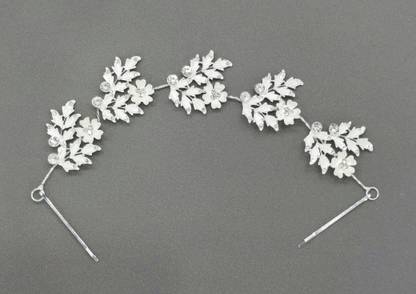 Lasa Flexible Tiara / Crown / Hair Piece for Women & Girls Hair Chain