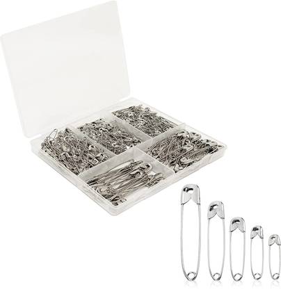 Khushu mixed safety pin box 100 pins Back Pin