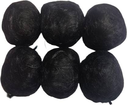 Ritya Creation ROUND HAIR STUFFING PADDING ( PACK OF 6) Braid Extension