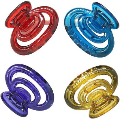 Aspire T Korean butterfly Clip Medium Size Claws/Clutchers For Women & Girls (Pack of 4) Hair Clip
