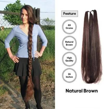 ABS Synthetic Long Parandi/Paranda Baal Choti For Women Braid Extension