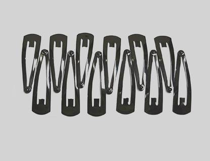 Dian Tic-Tac Black - 3 No. - Matte - 12 Tic Tac Clip
