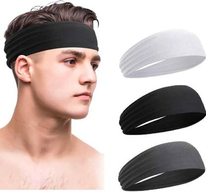 Caiuse Running Sweat Head Bands for Sports - Athletic Sweatbands Head Band