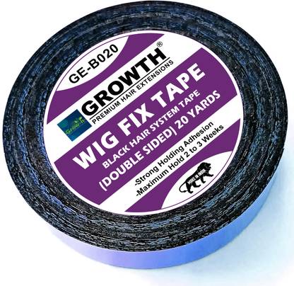 GROWTH Wigs tape/ Double Sided used as Patch & Toupee-for Men & Women Hair Extension