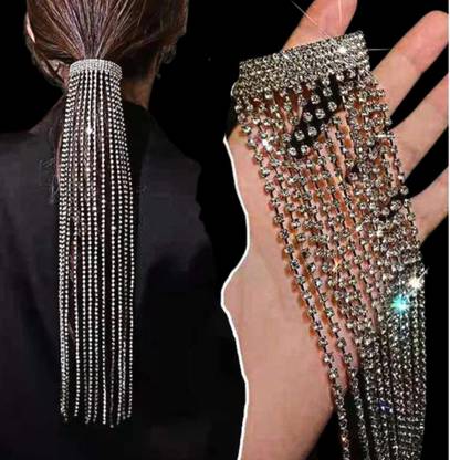 parth Tassel hair clip Bun Clip