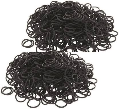 NOZOMI 1 inch Diameter Black best quality Multipurpose Rubber Band Rings Rubber Band