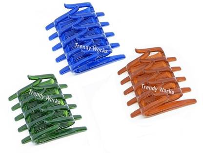 Trendy Works 3 Pcs Juda Clip Hair Comb Bun Hair Pin Hair Accessories for Women Girls Hair Clip