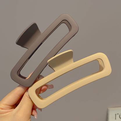 Rhosyn Claw Clips Design French Style Hair Clutcher Set(Pack of 2)(Any 2 Color)c Hair Claw