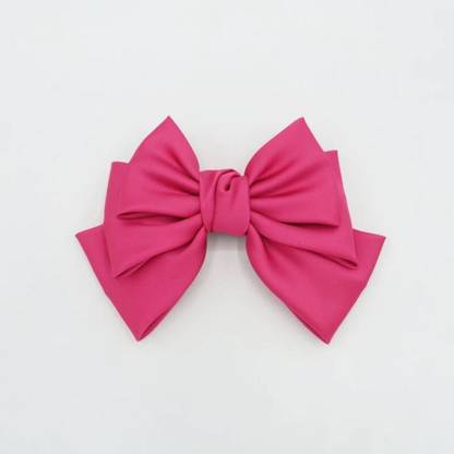 axocean BIG STRAWBERRY PINK Bow Hair Clip/Accessory for Girls' Hair Clip Hair Clip