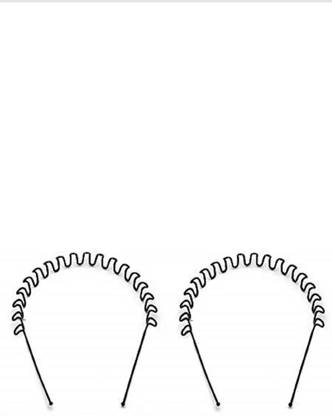 ECOMERCART zig zag hair band men and womes Hair Band