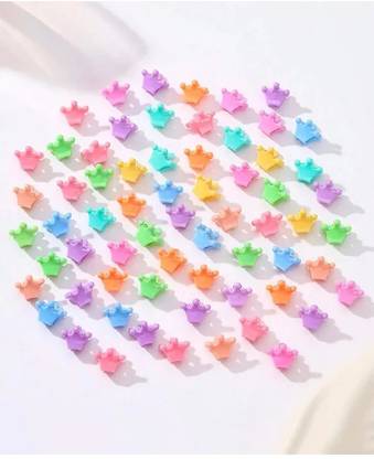 EvoNest 50 Crown Hair Claw Clips Set Hair Claw