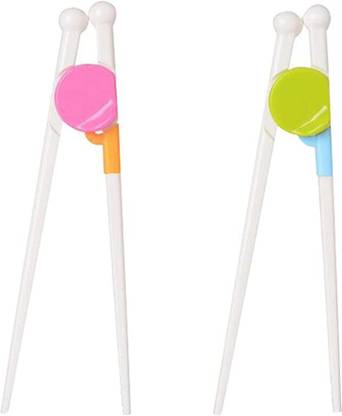 HASTHIP 2 Pairs Kids Chopsticks Reusable Chopsticks for Kids Toddlers Learning Chopstick Hair Accessory Set
