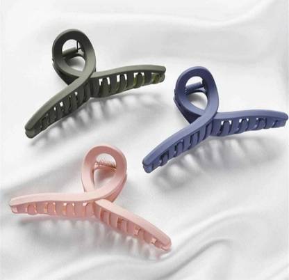 VISMAYA CREATIONS 3 pcs of Mattie T shape hair claw Hair Claw