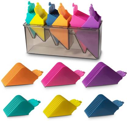 Lavest 6 Professional Extra Long Hair Clipper Guards Cutting Guides Hair Accessory Set