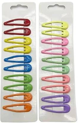 THE MAXIM Matte Glossy Hair Tic Tac Hair Clip Snap Hair Tic Tac Clip