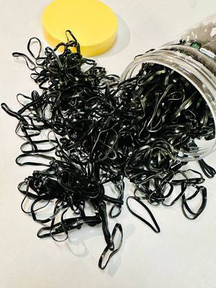 NIVO Hair Rubber Bands Small Elastic Stretchable Non-Slip Mini Rubber Band 200 Pcs Rubber Band