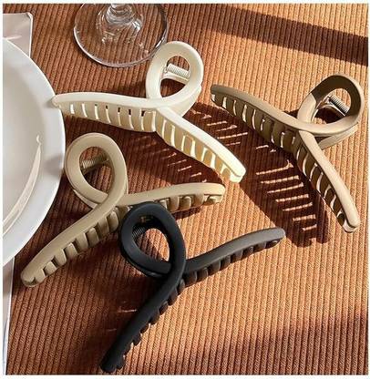 THE MAXIM Simple Hair Claw Set of 05pcs Stylish Hair Clips, Large Clips Hair Accessories Hair Claw