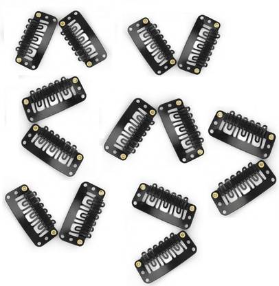 A H S Hair Toupee, Hair Patch, Hair Extension, hair Attachment 14pcs Clips Hair Clip
