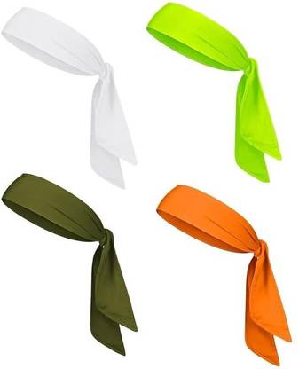 Run India Men's head tie Width 2.5 inches Tie Hair Band Running for Men & Women Hair Band