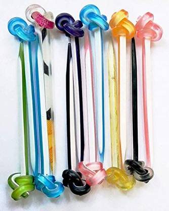 Kalaneet Hair Pin Juda Bun Stick Set of 6 Juda Stick, Juda Pin, Bun Stick Hair Pin
