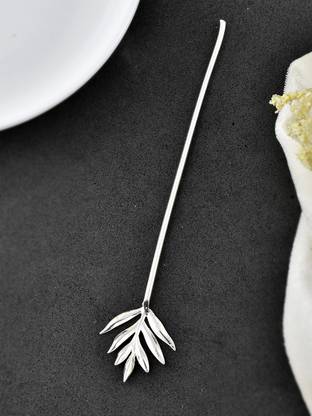Silvermerc Designs Silver plated Hair Stick Bun Stick