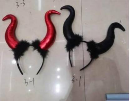 Vartanu Maleficent horns head band Head Band