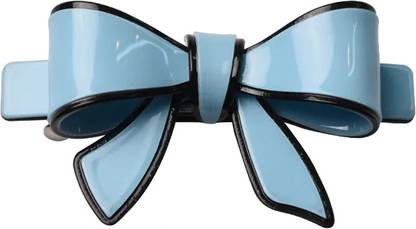 Auxmir 1Pcs Designer Glossy Acrylic Resin Blue Stylish Hair Pin Hair Accessories Back Pin