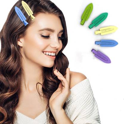 ayushicreationa No Bend Hair Clips for Styling, Flat Clip, Bang Seamless No Crease Curl Pin Hair Clip
