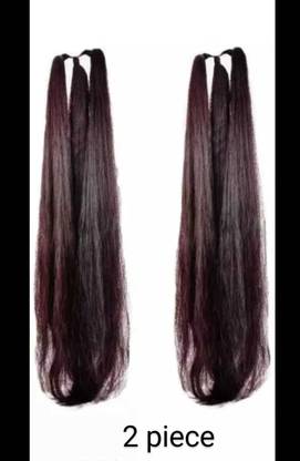 KVY COLLECTION Fashion hair Extension (2pieces) for girls & women Braid hair extension Braid Extension