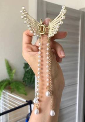 ABC Butterfly calechar with latkan Hair Claw