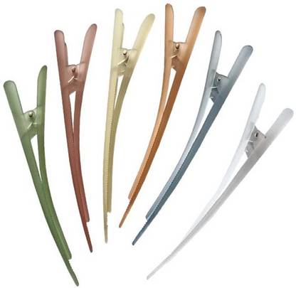 DENICRAAS Long Panja Hair Clip 6p Banana Clip