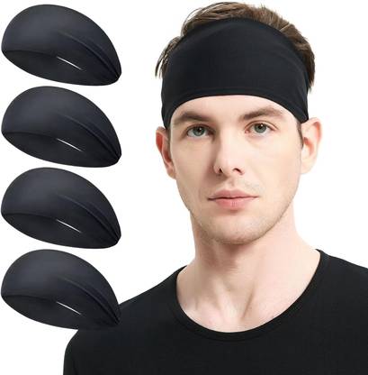 Caiuse Men's Sports Sweat Wicking Head Band Head Band