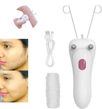 brainle Electric Slique Threading Tool Machine for Women Facial Hair Remover for Face Cordless Epilator