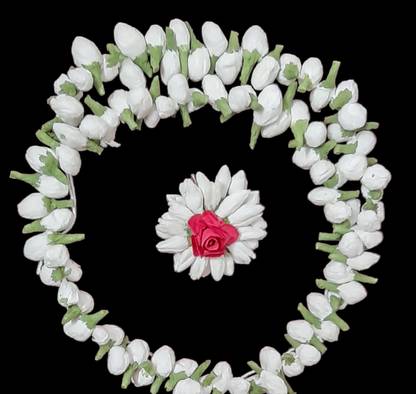 prafullit flowers Gajre with CJP Hair Accessory Set