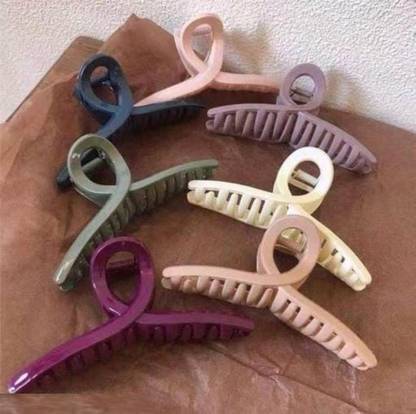 DRP 3 Pcs Large Hair Claw Multicolor Hair Clips Thick Long Hair Jaw Clips Clutches Hair Claw
