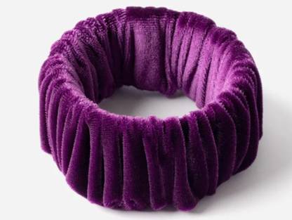 IBDA Wide Elastic Velvet Scrunchies,Elastic Band, Handmade, HairTies,Ponytail Holder Rubber Band