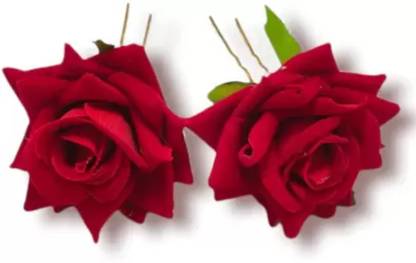 PSYCHFLORE Artificial Roses Jura Pins Hair Pin Hair Pin