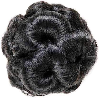 VIVIAN Juda Panja Bridal styler Artificial Bun Tress Claw Hair Extension Hair Claw