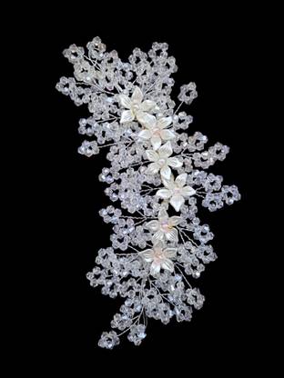 PRSTI TIARA with Flexible Wire Hair Accessories for Girls and Women Hair Accessory Set Hair Accessory Set
