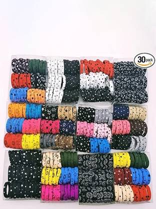 ZESCA STYLO Printed Soft pony tail Rubber Band