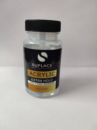 suflace EXTRA HOLD HAIR WIG ADHESIVE 3.4OZ 101ML WITH BRUSH Hair Accessory Set