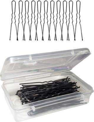 krithi U pin hair styling pin (Juda Pin) - Size - 6.5 cm- 100 pcs Hair Pin