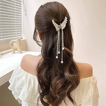 DN Creation Set of 1 Butterfly Hair Clip Clutcher Hair Clip