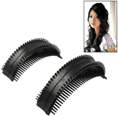 TANISHKAA 2 Size Princess Hair Braide style tool, Bump Bumpits Cele-up Hair Accessory Set