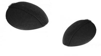 Jackcleen Sponge Bump It Up Volume Hair Pad Maker Pack of 2 Accessory Set Puff Bumpits hair combo