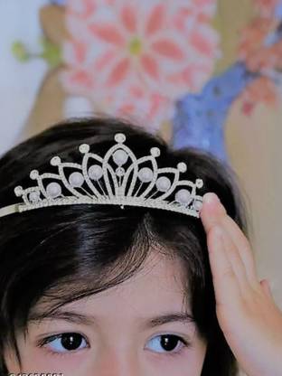 AMAN COLLECTION Crown Birthday Girls Hair Band Hair Band