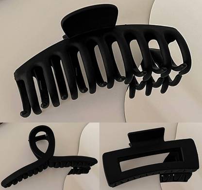 Blubby 3 Pack Large Hair Claw Clips Clutcher for Women Girls Hair Claw