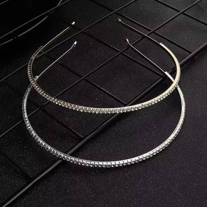 CLIPIT Single Line Rhinestone Head Band