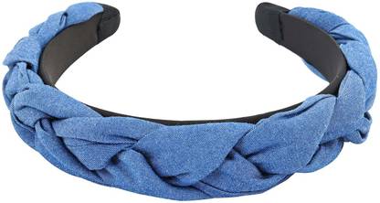 Joker & Witch Lassie Braided Bubble Blue Hairband Hair Band